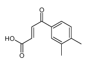 4-(3,4-dimethylphenyl)-4-oxobut-2-enoic acid结构式
