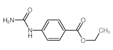 Ethyl 4-ureidobenzoate Structure