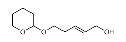 5-(oxan-2-yloxy)pent-2-en-1-ol结构式