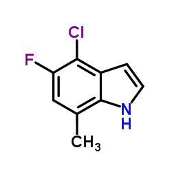 4-Chloro-5-fluoro-7-methyl-1H-indole picture