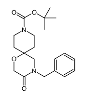 tert-butyl 4-benzyl-3-oxo-1-oxa-4,9-diazaspiro[5.5]undecane-9-carboxylate picture