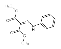 dimethyl 2-(phenylhydrazinylidene)propanedioate Structure