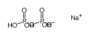 monosodium trihydrogen diphosphate Structure