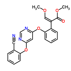 (Z)-Azoxystrobin结构式