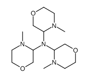 4-methyl-N,N-bis(4-methylmorpholin-3-yl)morpholin-3-amine Structure