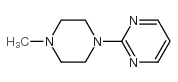 2-(4-甲基哌嗪-1-基)嘧啶结构式