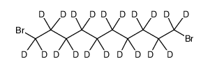 1,10-二溴癸烷-D20结构式