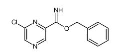 benzyl-6-chloropyrazine-2-carbimide结构式