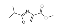 methyl 2-isopropyl-2-oxazole-4-carboxylate Structure