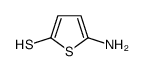 2-Thiophenethiol,5-amino-(9CI)结构式