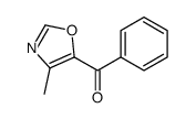 (4-methyl-1,3-oxazol-5-yl)-phenylmethanone结构式