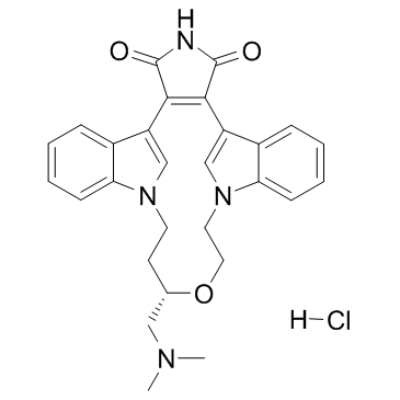 Ruboxistaurin hydrochloride Structure