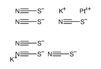 dipotassium,platinum(4+),hexathiocyanate结构式