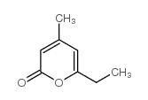 6-乙基-4-甲基-吡喃-2-酮结构式