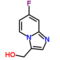 (7-Fluoroimidazo[1,2-a]pyridin-3-yl)methanol Structure