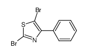 2,5-dibromo-4-phenylthiazole Structure