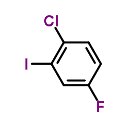 1-Chloro-4-fluoro-2-iodobenzene Structure
