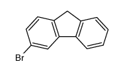 3-bromo-9H-fluorene结构式