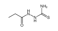 1-propanoyl-3-thiosemicarbazide Structure