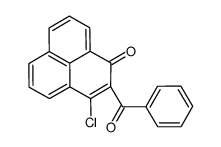 2-benzoyl-3-chlorophenalen-1-one Structure