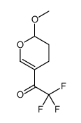Ethanone, 1-(3,4-dihydro-2-methoxy-2H-pyran-5-yl)-2,2,2-trifluoro- (9CI) Structure