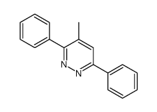 4-Methyl-3,6-diphenylpyridazine结构式