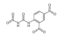 N-(2,4-dinitro-phenyl)-N'-nitro-urea结构式
