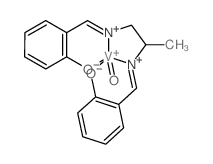 Vanadium,[[2,2'-[(1-methyl-1,2-ethanediyl)bis(nitrilomethylidyne)]bis[phenolato]](2-)-N,N',O,O']oxo-,[SP-5-35-(R)]- (9CI) Structure