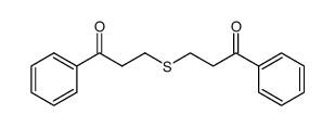 bis-(3-oxo-3-phenyl-propyl)-sulfide Structure