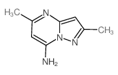 2,5-Dimethylpyrazolo[1,5-a]pyrimidin-7-amine Structure
