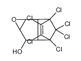 1-Hydroxychlordene epoxide Structure