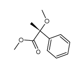 (R)-2-methoxy-2-phenylpropionic acid methyl ester Structure