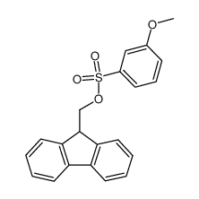 (9H-fluoren-9-yl)methyl 3-methoxybenzenesulfonate Structure