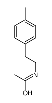 N-[2-(4-methylphenyl)ethyl]acetamide结构式