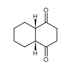 cis-octahydronaphthalen-1,4-dione Structure