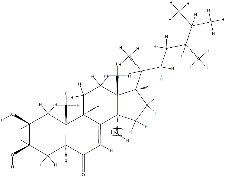 (24R)-2β,3β,14-Trihydroxy-5α-ergost-7-en-6-one picture