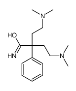 4-(Dimethylamino)-2-[2-(dimethylamino)ethyl]-2-phenylbutyramide Structure