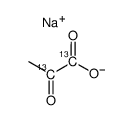 丙酮酸钠-1,2-13C2结构式