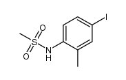 N-(4-iodo-2-methylphenyl)methanesulfonamide Structure