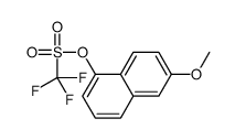 (6-methoxynaphthalen-1-yl) trifluoromethanesulfonate Structure
