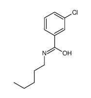 3-Chloro-N-n-pentylbenzamide structure