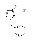 1-Benzyl-3-Methylimidazolium Chloride structure