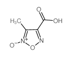 4-甲基-5-氧基呋咱-3-羧酸结构式