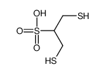 1,3-bis(sulfanyl)propane-2-sulfonic acid Structure