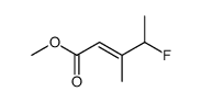methyl 4-fluoro-3-methyl-2-pentenoate Structure