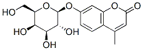 4-methylumbelliferyl-beta-d-galactoside structure