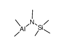dimethylaluminium-(N-methyl-trimethylsilyl)amide Structure