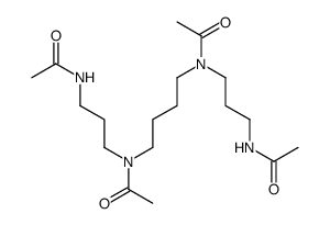 N,N',N'',N'''-Tetraacetylspermin Structure