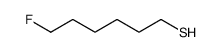 6-Fluoro-1-hexanethiol structure