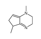 4,7-dimethyl-2,3,6,7-tetrahydrocyclopenta[b]pyrazine Structure
